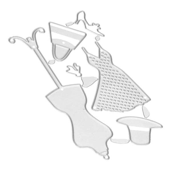 2 kulstofstålprægnings- og skærestanser med bøjledesign til gør-det-selv-scrapbooking 1.4 1.4