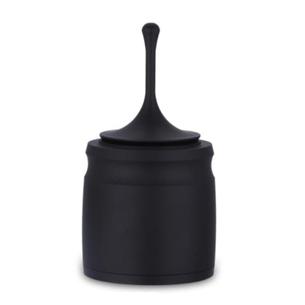 Portable Aluminum Coffee Grinder with Lid and Coffee Press, Kitchenware