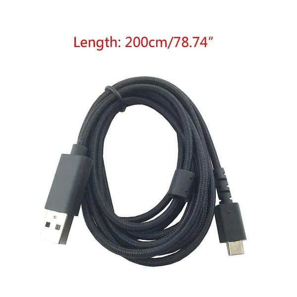 USB-laddningskabel för G915 G913 TKL G502 tangentbord USB Micro-port sladd
