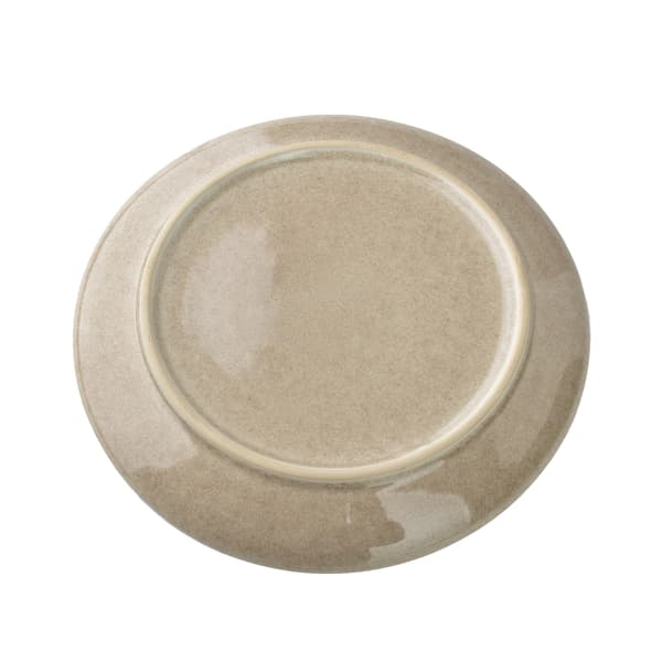 Assiett Porselen BASIC Nature 21x21x2,5 Beige 1stk