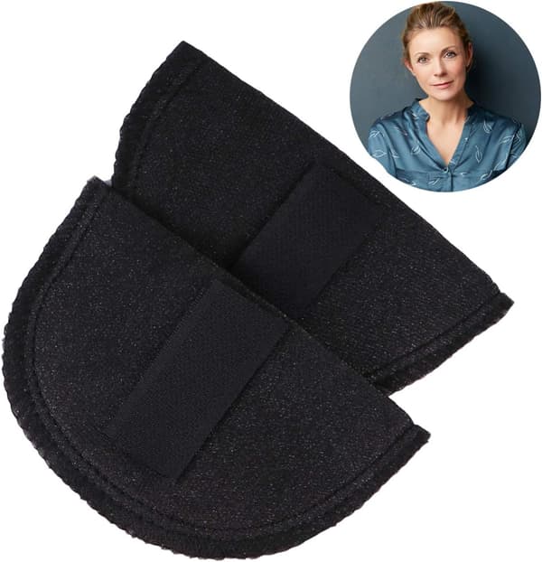 Black Foam Epaulets Foam Shoulder Pads Soft Padded Shoulders, ZQKLA