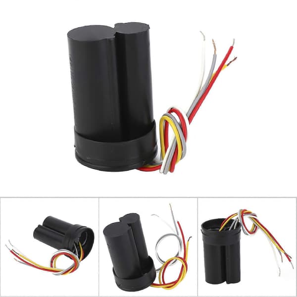 450V 12uf 5uf Dobbel Startkondensator for Vaskemaskin / Selvsugende Pumpe Tilbehør [DB]
