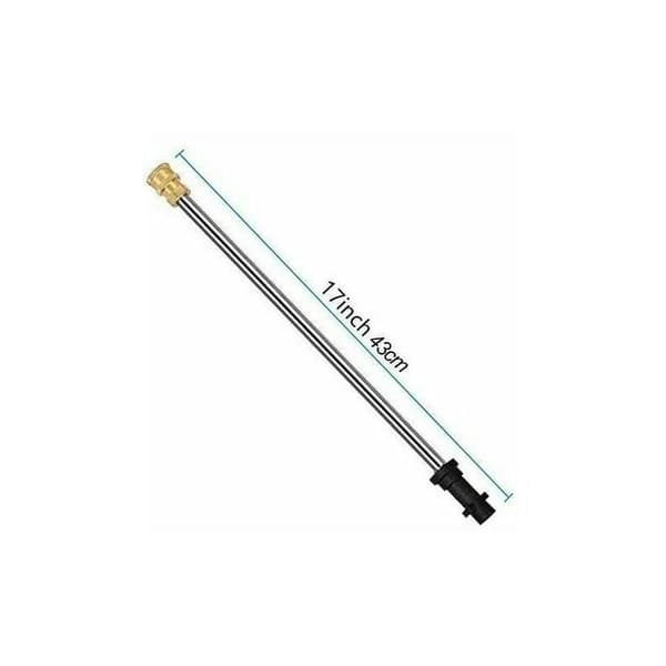 Angled Spray Lance, Underbody Washer Lance Compatible with Kärcher K2 K3 K4 K5 K6 K7 Pressure Washer, Gutter Cleaning Kit.