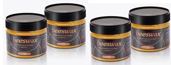 4-pack bivax för möbler, interiör, trä, inomhus och utomhus 250 250