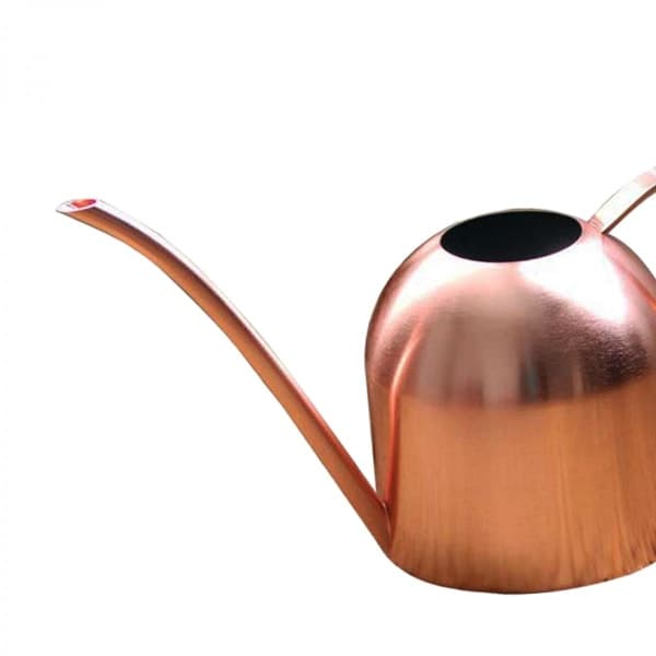500 ml lang tud rustfrit stål metal indendørs lille vandkande rosaguld