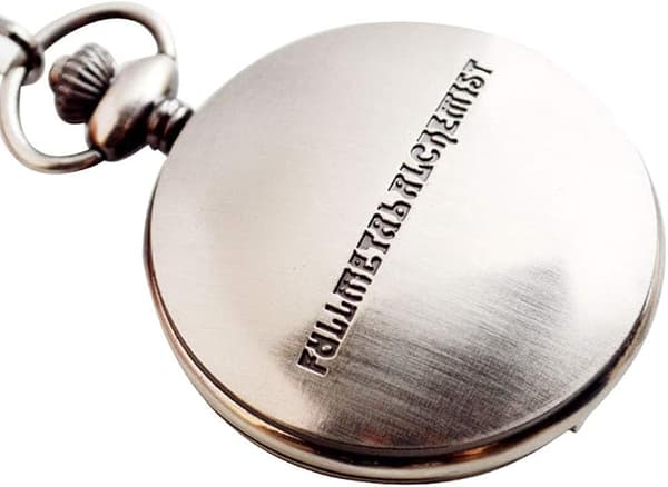 Fullmetal Alchemist Taskukello Ketjulla Vintage Kvartsi Edward Elric Anime Taskukello Cosplay-asuste