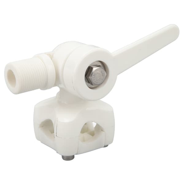 Boat Nylon Antenna Base Mount Marine Deck 180 Degree Adjustable Mounting Base Bracket