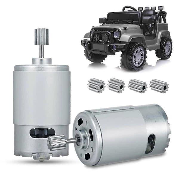 24V 40000RPM elmotor 2-pack, höghastighetsmotor RS555 för eldrivna leksaksbilar för barn
