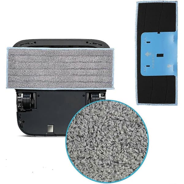 8-pak vaskede og genanvendelige moppepuder til iRobot Braava Jet M6