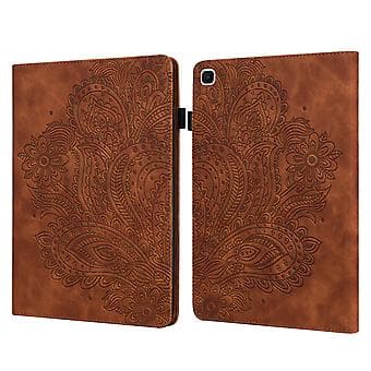 TPU+PU-deksel til Samsung Galaxy Tab S6 Lite P610 (brun)