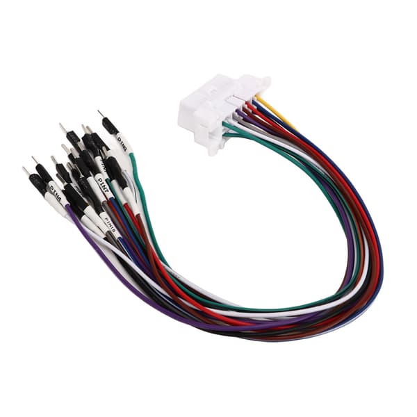 16-Pin OBD2 Connector Cable, Solder-Free, Fault Detection, Code Removal, Diagnostic Jumper Adapter Cable