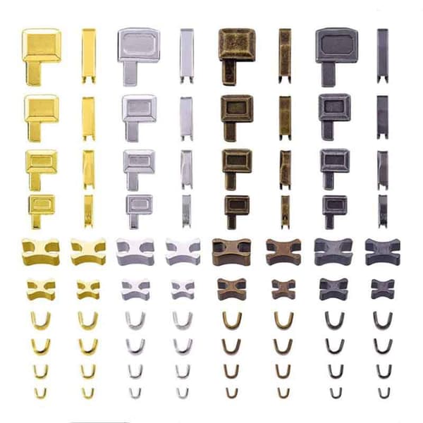 Zipper Repair Kit, 80 Pieces (Size 3, 5, 8, 10)