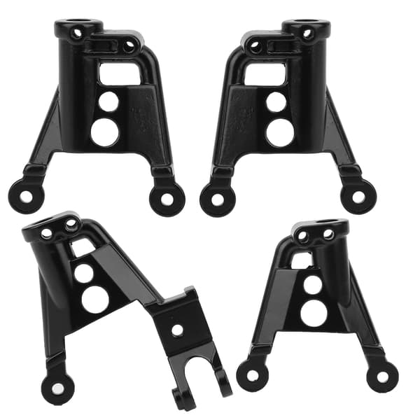 4 stk. stødtårne i aluminiumslegering, støddæmpere, sæt passer til SCX10 II 90046 90047 1/10 RC Crawler