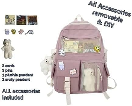 Elevrygsæk Mini Superkapacitet Kawaii Rygsæk Sød Taske