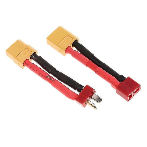 RC XT60 til Deans Kontakt Hann/Hunn T-kontakt Adapter Bil Fly Lipo Batteri [DB]