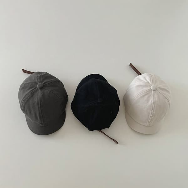 Baseballcapser for barn Babycapser med skjerm HVIT