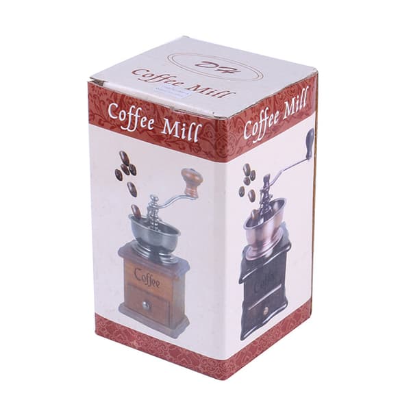 Old-style manual coffee grinder