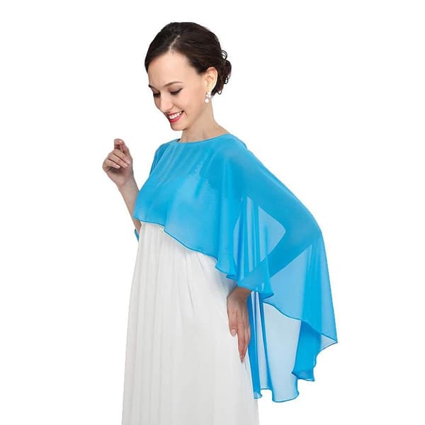 Evening Dress Shawl Long Scarf RED