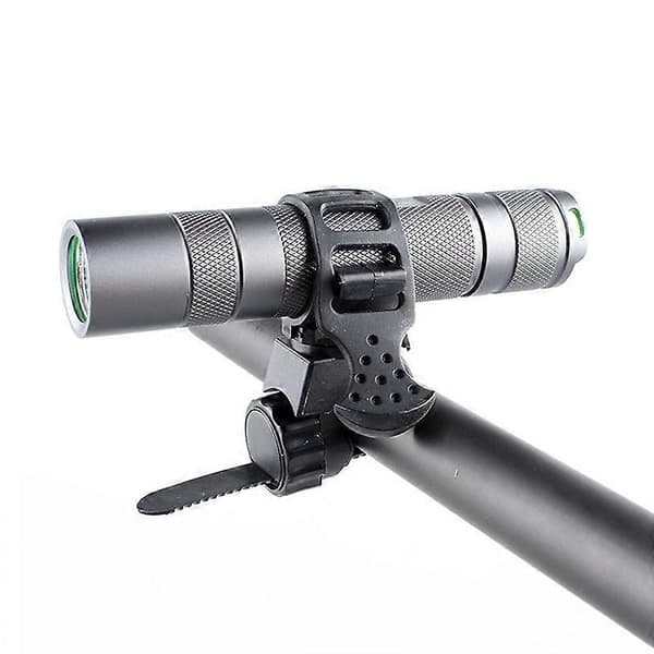 Bicycle Light Mount Holder Handlebar Rubber Bike Light Clip Easy Mount 360 Degree Rotation Adjustable