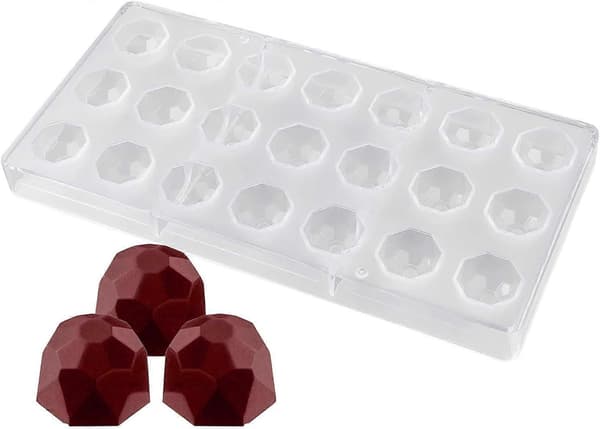 Polycarbonat chokoladeforme, slikforme chokoladeform til hjemmelavet bagværk