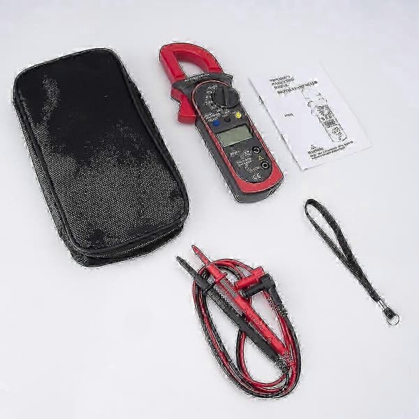 St201 Tangamperemeter Digital Tangmultimeter AC/DC Spenningsmåler Tester Tangmultimeter