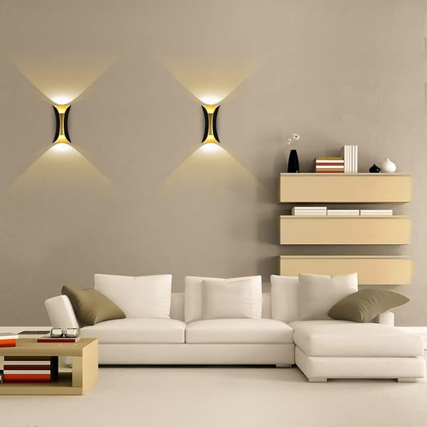 6W Creative Modern LED Wall Lamp Waterproof IP65 Alu