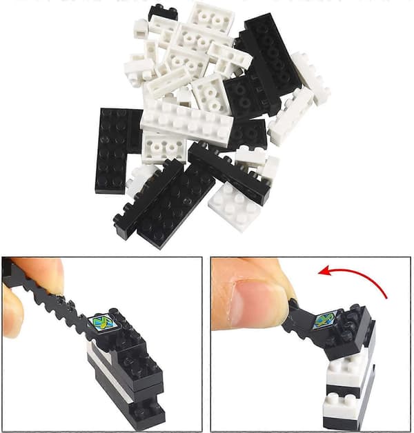 Miniature Dog Blocks, 950 Pieces Kljm-02 (Husky)