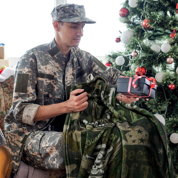 Julegave sæt til veteraner til mænd Camouflage Pattern