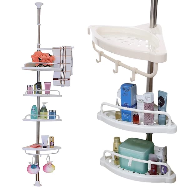 Corner shelf bathroom - Telescopic 4 levels 1314