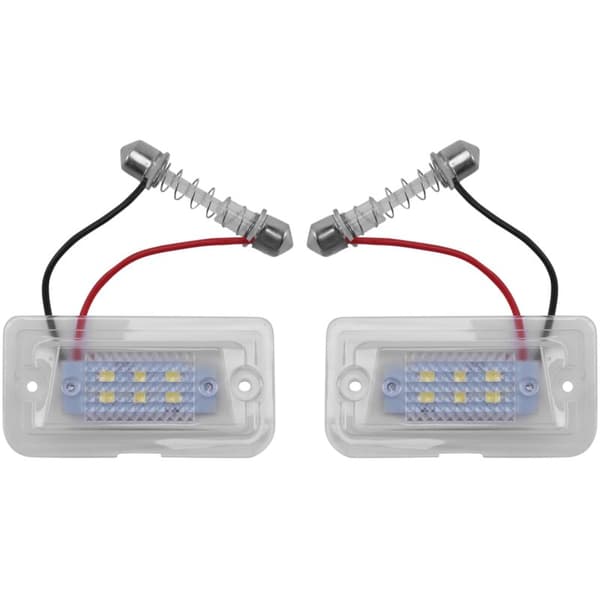 2X LED-nummerplåtslampa för 7L B5.5 TT Canbus 955