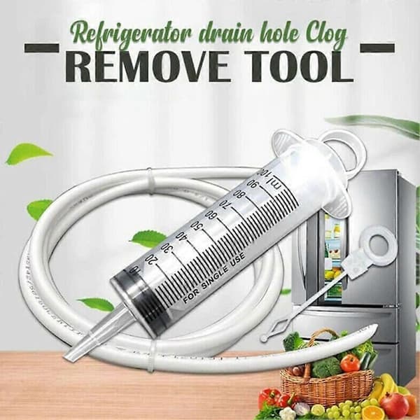 Refrigerator Drain Hole Cleaner Set Cleaning Tool + Kit