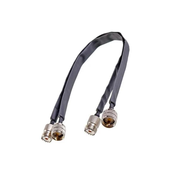 Vindue/dør Gennemføring Fladt RF Koaksialkabel SO239 UHF Hun til UHF Hun 50 Ohm RF Koaks Pigtail