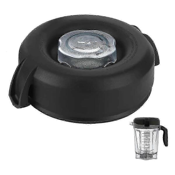 Mixer Cup Lid Accessory Compatible with Vitamix 64oz Low Profile Container Professional Series pro200 pro750 Easy to Install and Black szrh