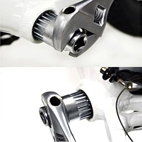 Mountain Bike Bottom Bracket Tool Freewheel Socket 23D Silver Gul