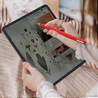 Ultratynt silikoneetui til Pencil 2. generation - perfekt pasform, faldsikker og letvægts silikonegreb, grå (grå)