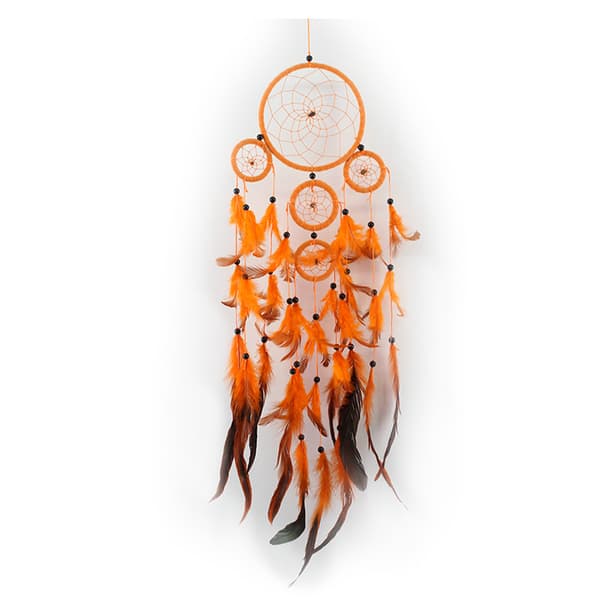 Blå drøm Orange fjer fiskefilet - diameter 16 cm, l
