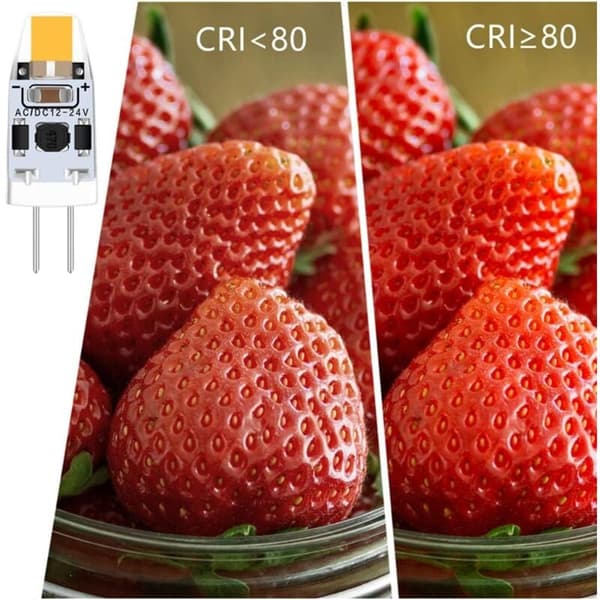 12V G4 LED Warm White 3000K Bulb, Dimmable 2W LED Lamp, Replacement for G4 15W 20W Halogen, AC/DC 12-24V, 10-pack