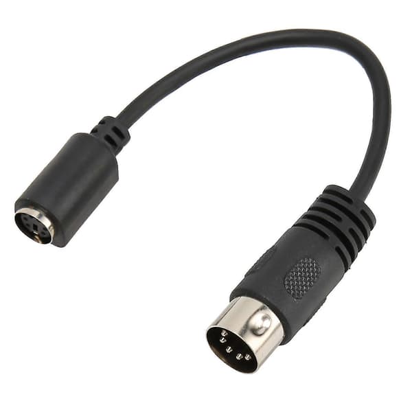 Keyboard Mouse Conversion Cable Din 5 Pin Male To Mini Din 6 Pin Female Keyboard Mouse Adapter Cable For Ps2 15cm