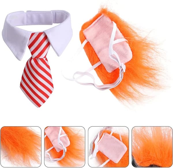 Halloween Pet Props Peruksamling Justerbar Kattdekoration ([LD]