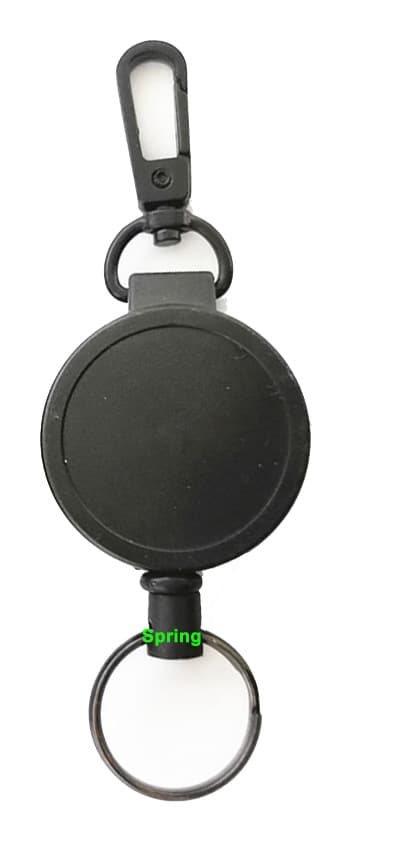 ällbar Nøglering / ID-Kortholder, 2-pak