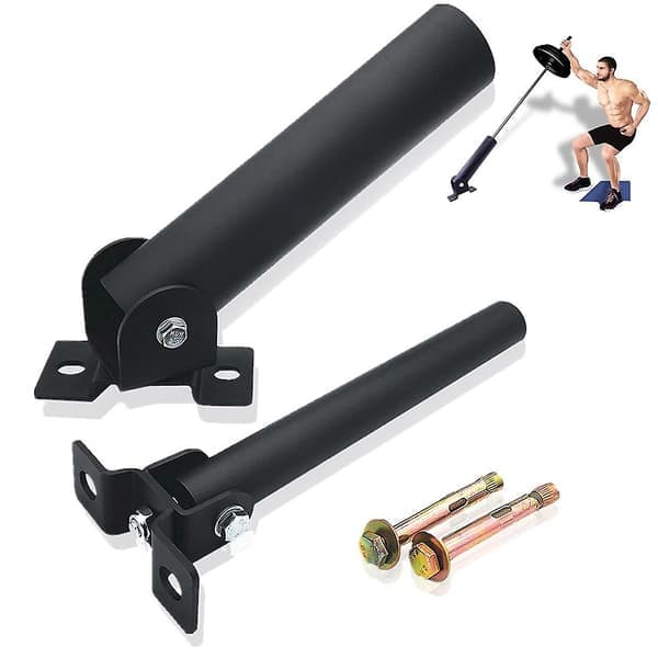 T-bar Row Plate Post Insert for Floor or Wall Mount Barbell Exercises Gym Equipment, 5