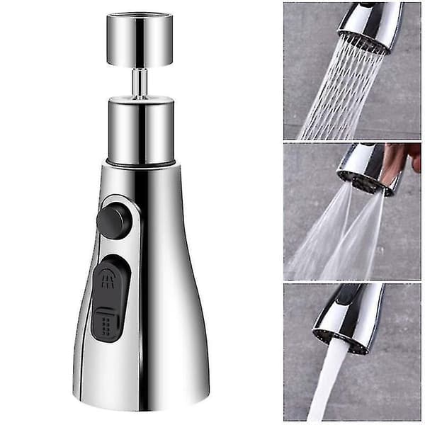Kitchen Faucet Water Tap Spray Head 360° Swivel Replacement Sprayer