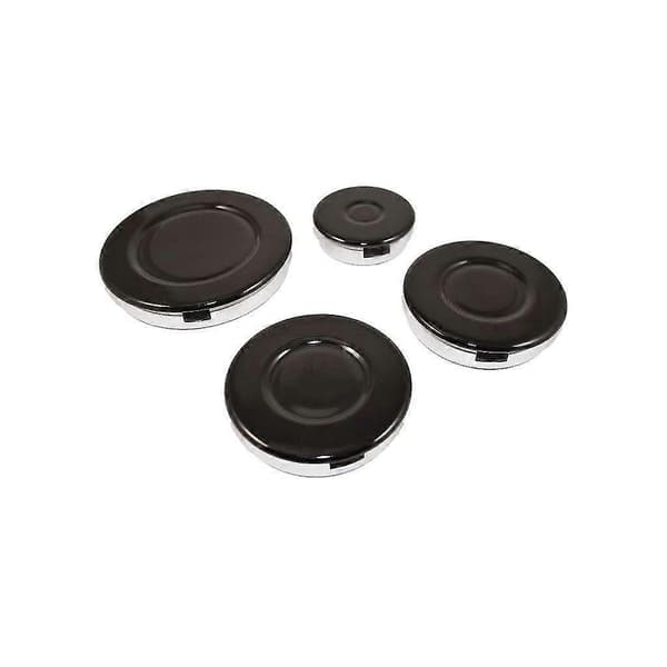 Universal kogeplade komfur gasbrænder base og låg sæt 4 dele 55mm 75mm 100mm bedste gave