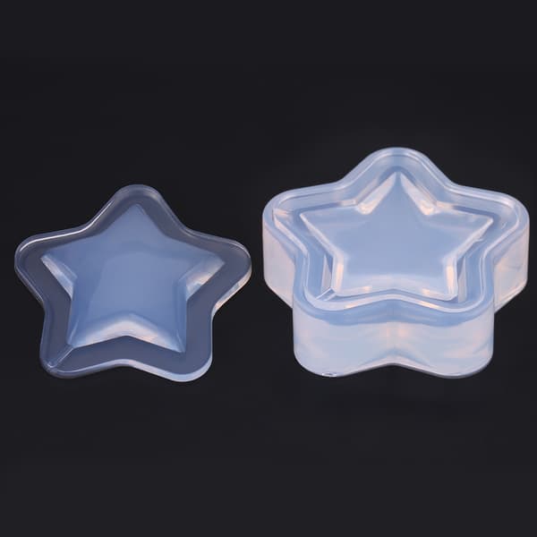Casting Mold Epoxy Resin Mold Silicone Piece Craft Pendant Crystal Making Tool Star