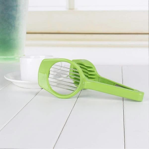 Egg Slicer Mushroom Tomato Fruit Slicer with Long Handle Slicer with ABS Alloy Stainless Steel Blades Multifunctional Kitchen Accessories Cooking Tools