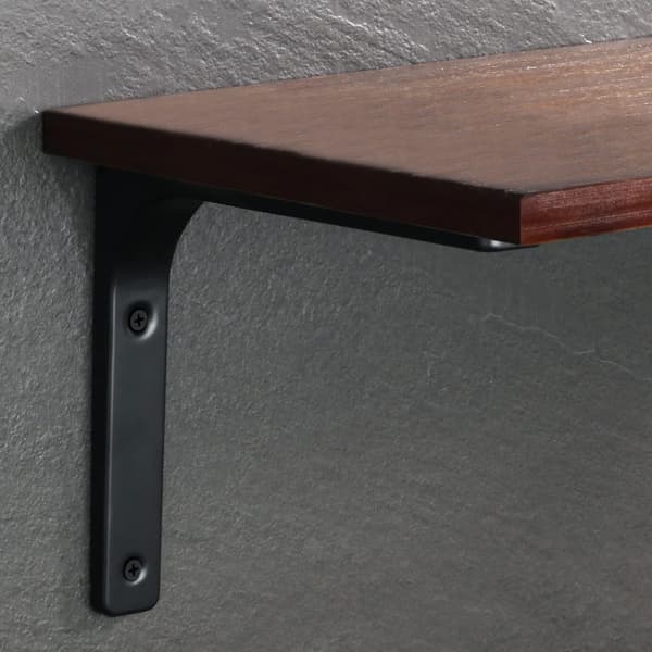 Shelf Wall Mount, 4 Pcs Metal Brackets 150mm x 125mm Extra Strong