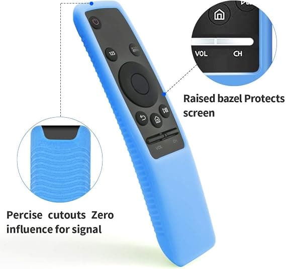 3-pack silikonfodral för Samsung Smart TV-fjärrkontroll