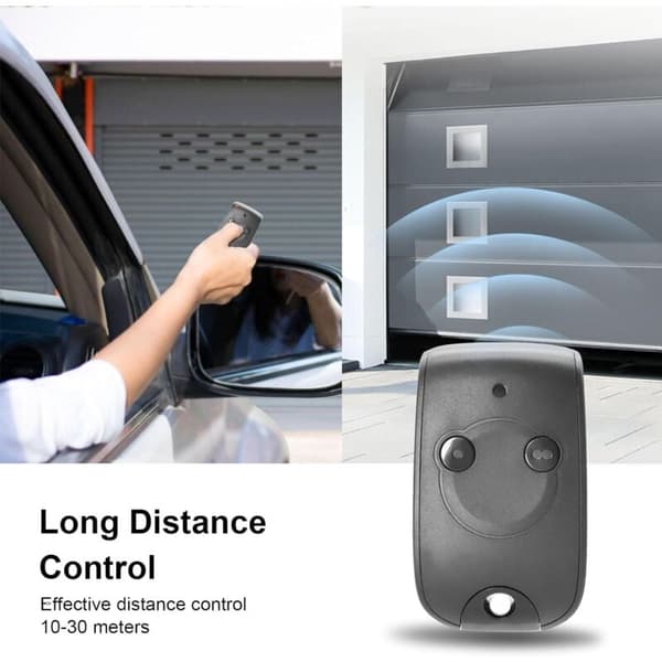 Remote Control Gate Compatible with 1841026, 433.42mhz Remote Control NS 2 Channels Beep Gate Garage Door, 2 Motors (2)