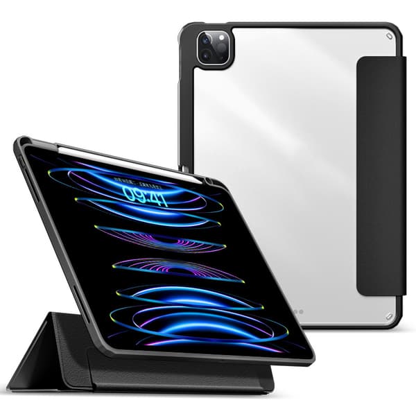 Magnetic Removable Case for iPad 10 (10.9 inch) - Black Svart 3 m