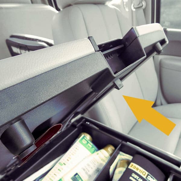 Midtkonsoll armlene låsdeksel for Chevy Silverado 1500/2500 GMC Tahoe Yukon